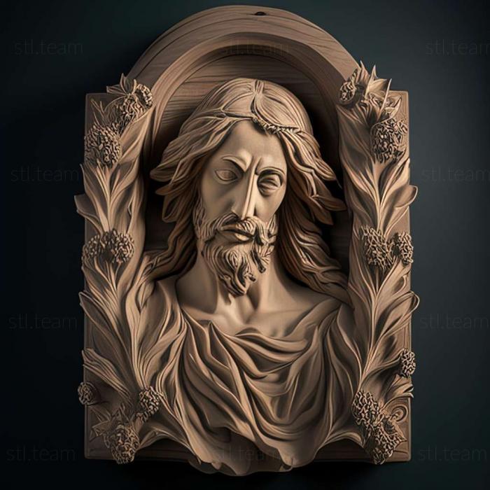 3D model jesus christ (STL)